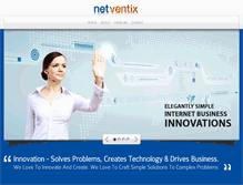 Tablet Screenshot of netventix.com